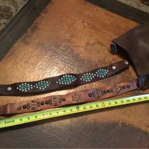 Two Bar West / McFadin Shoulder Bag, One Used Strap, One New Strap